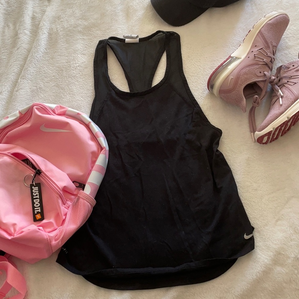 Nike Pro Dri Fit black tank top XS